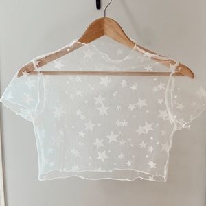 Mesh star top